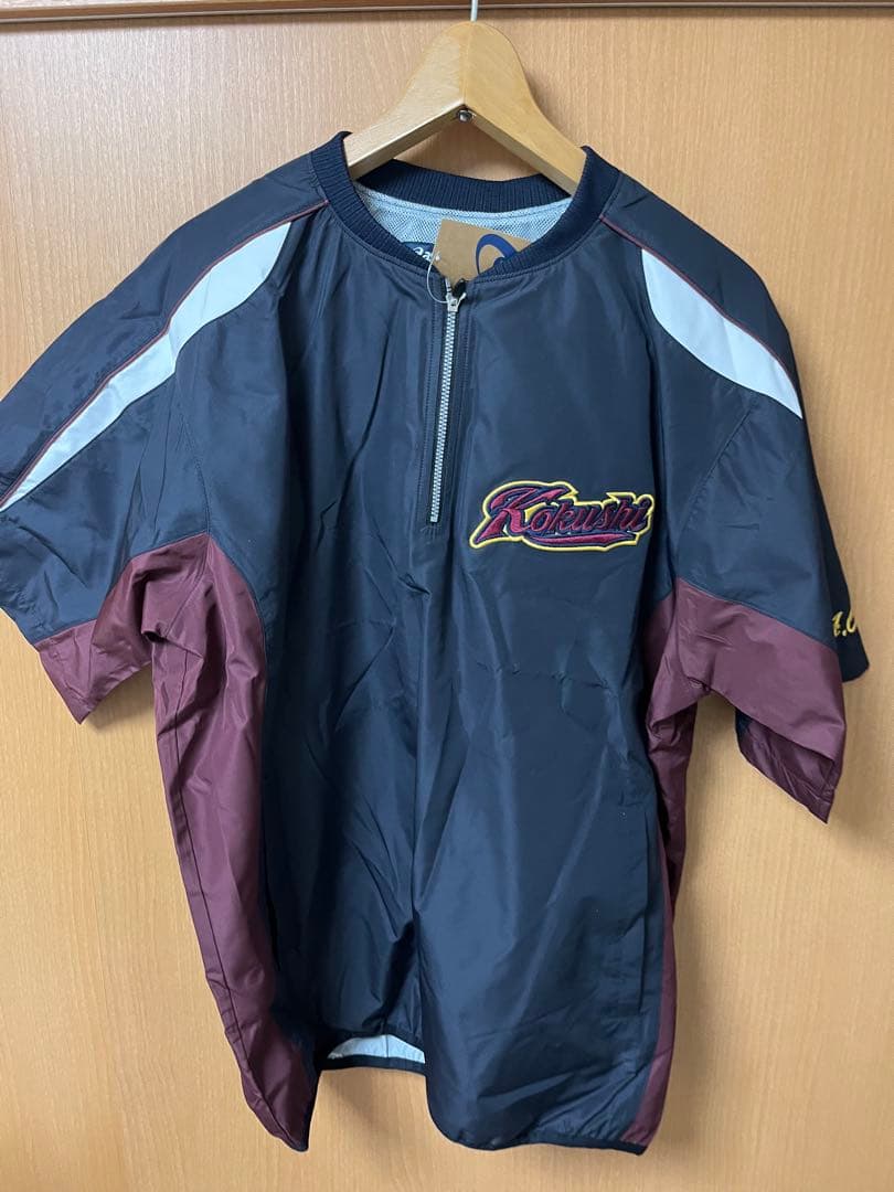 asics 半袖ウェア サイズ0 ネイビー　国士舘はんぶい