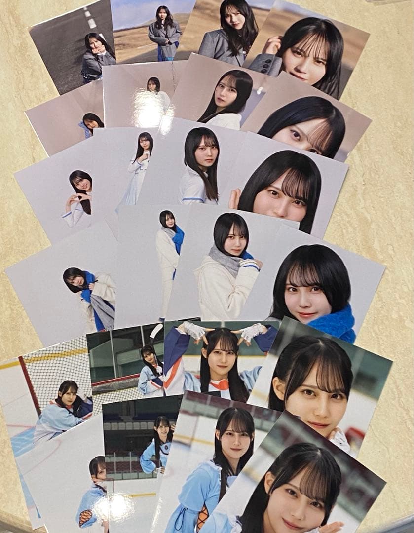 松尾桜 日向坂46 クリフハンガー クレッシェンド 生写真 コンプ 1