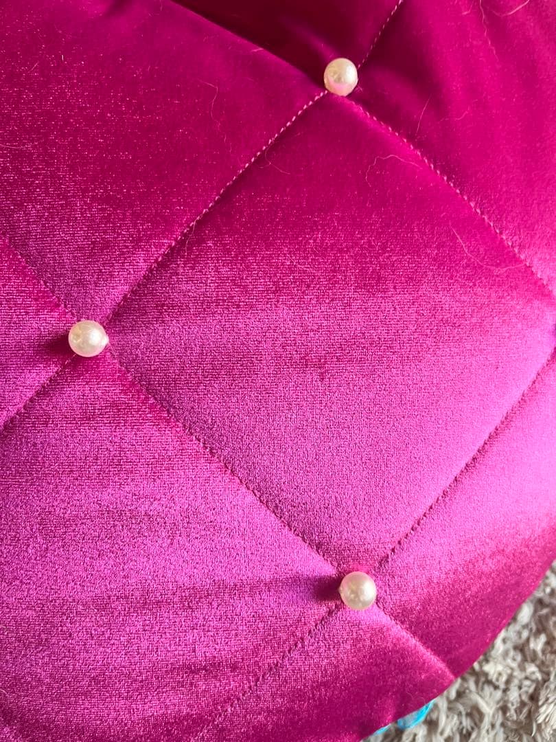 ミニー ハート型クッションブランケット