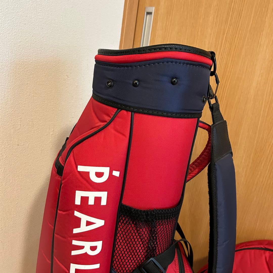 状態良好■PEARLY GATES キャディバッグ 軽量タイプ 7.5型　ゴルフ