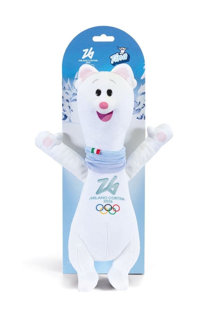 Tina ぬいぐるみ 27cm マスコット ミラノ・コルティナ 2026　ティナ