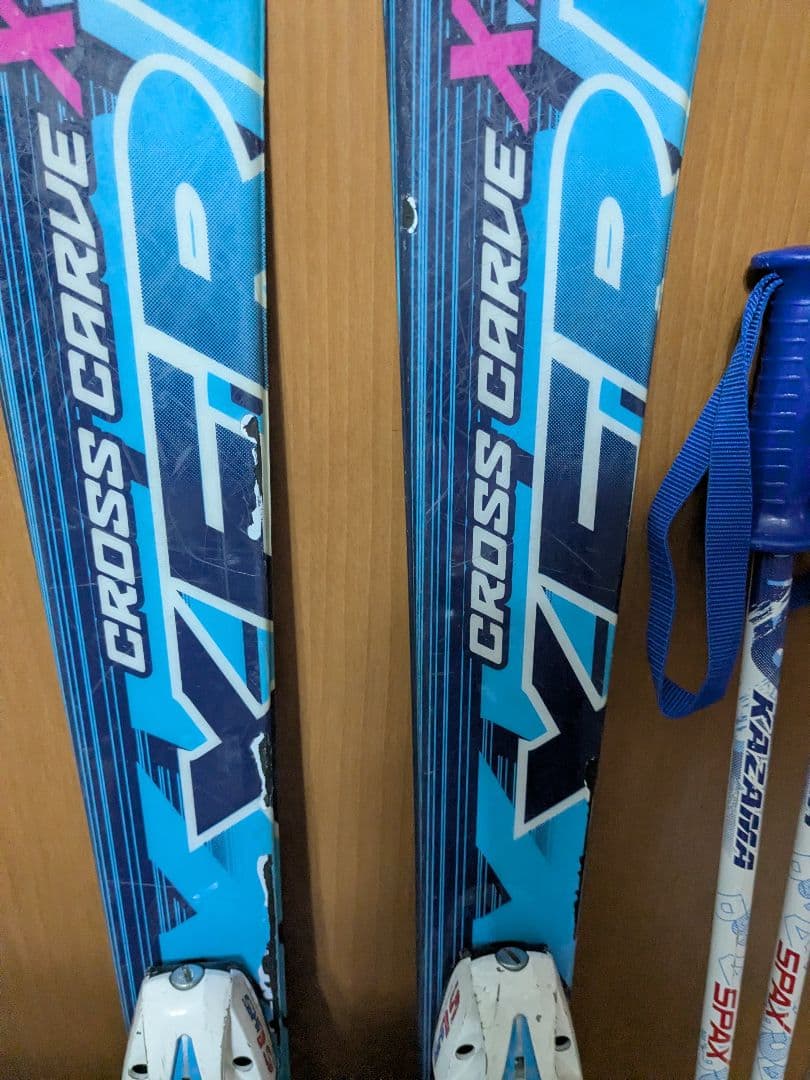 子供用　スキーセット　板118センチ　ブーツ22.5センチ