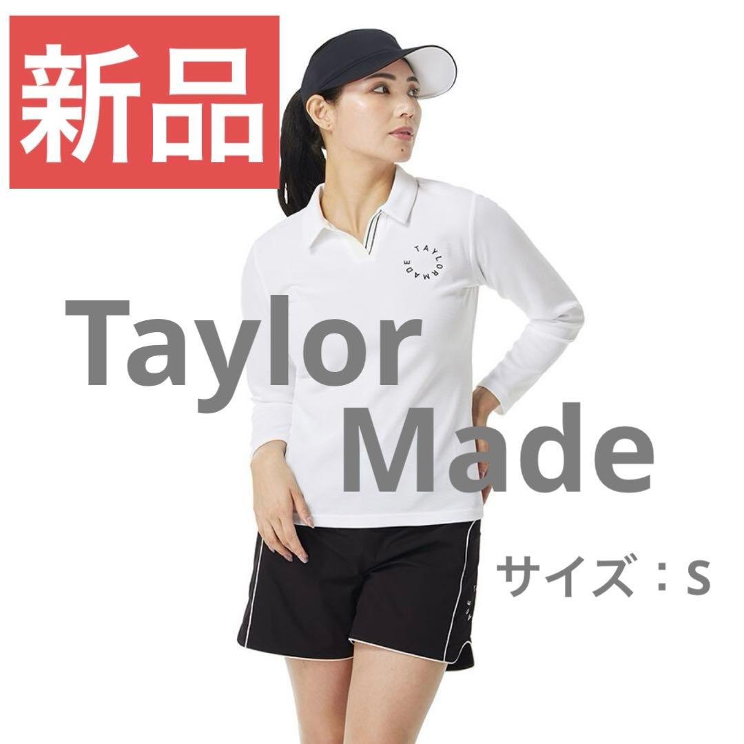 【TaylorMade/テーラーメイド】サークルロゴL/S ポロシャツ