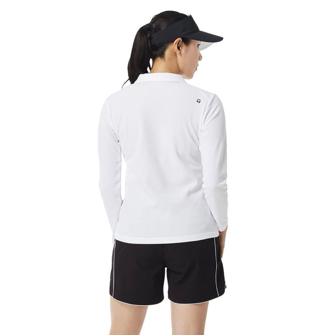 【TaylorMade/テーラーメイド】サークルロゴL/S ポロシャツ