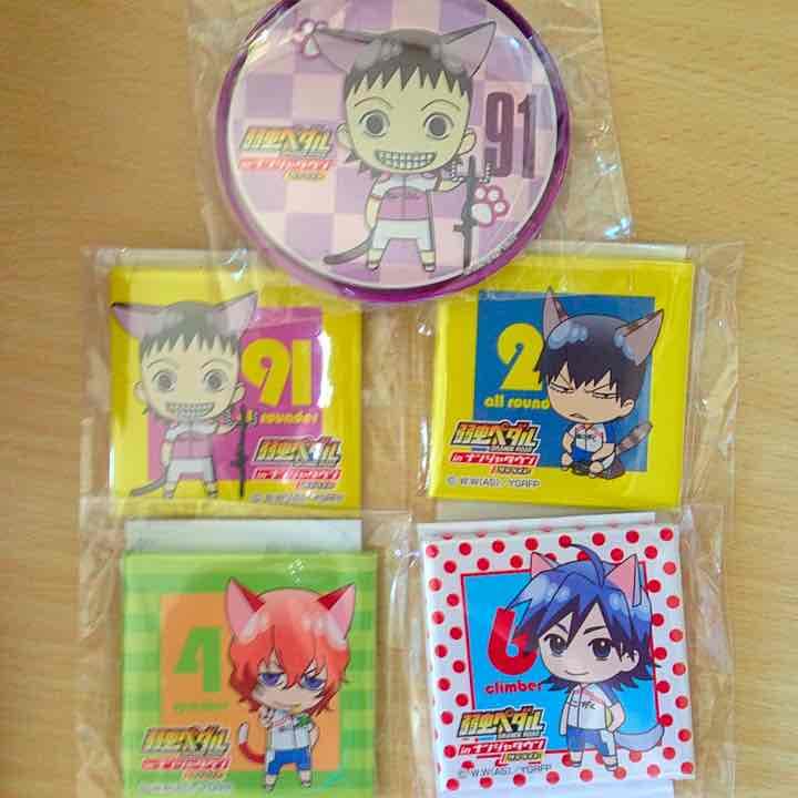 ナンジャ 缶バッジ 弱虫ペダル