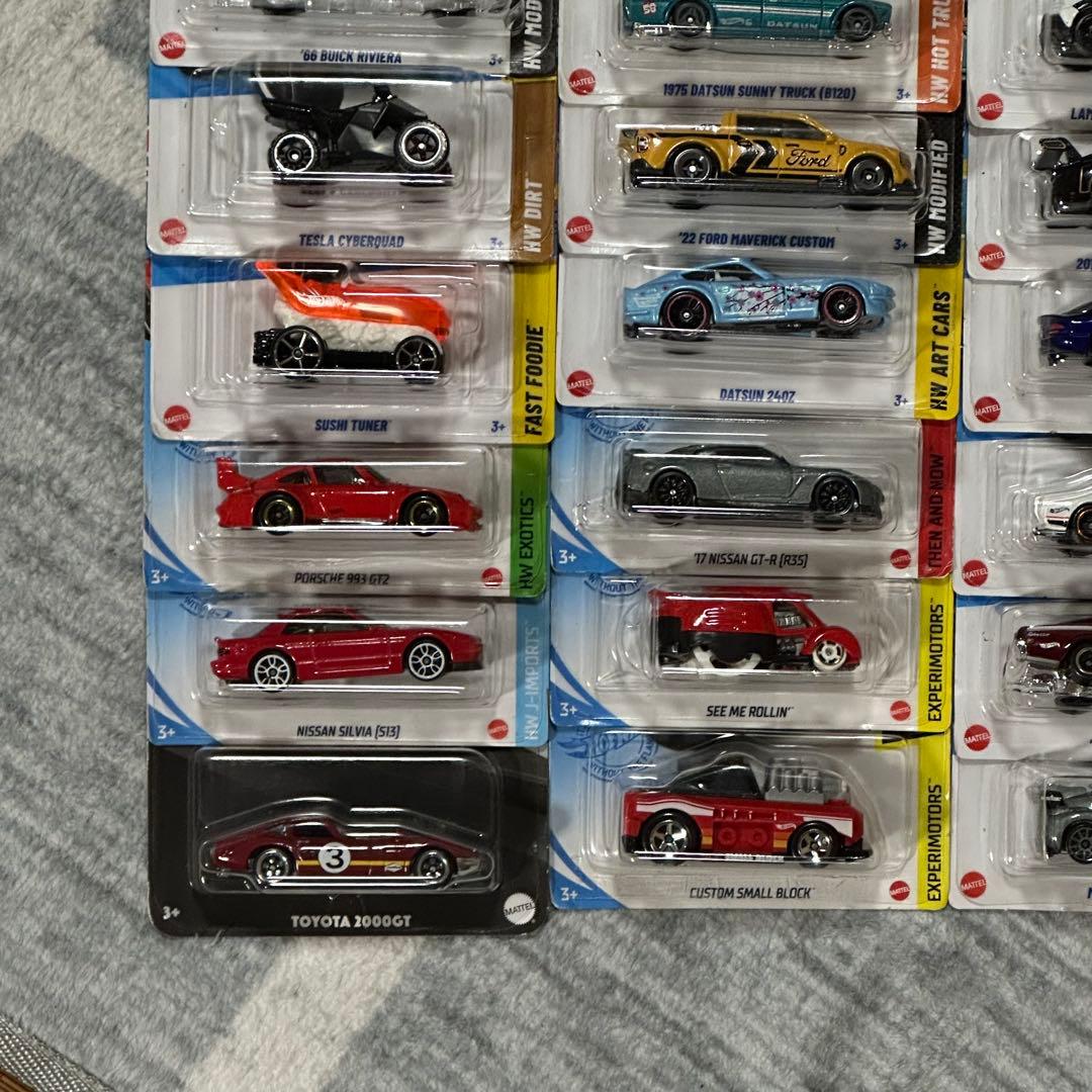 ホットウィール ベーシック 36台セット② フェラーリ GT-R等