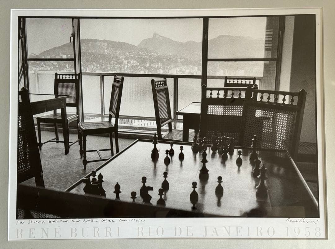 RENE BURRI 額装写真