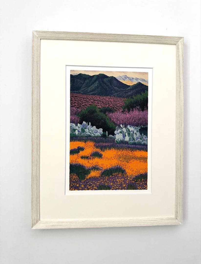 山 風景 絵画 （G）