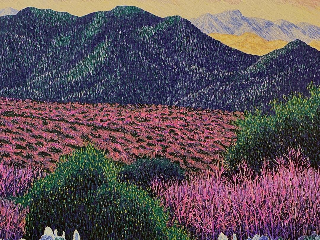 山 風景 絵画 （G）