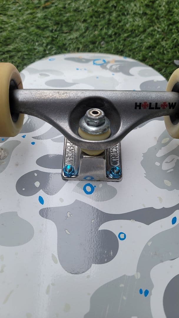 約8インチ　インディペンデント139　グリズリー　スケートボード　BONES