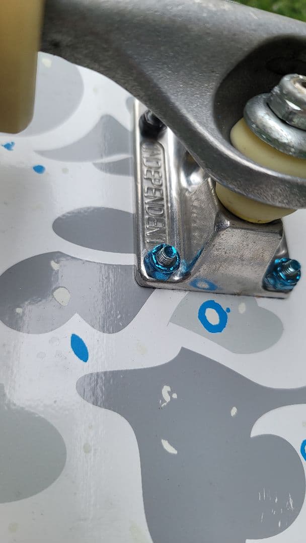 約8インチ　インディペンデント139　グリズリー　スケートボード　BONES