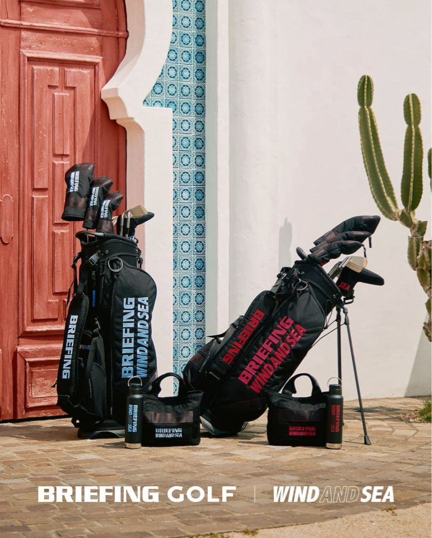 BRIEFING WIND AND SEA ゴルフバッグ