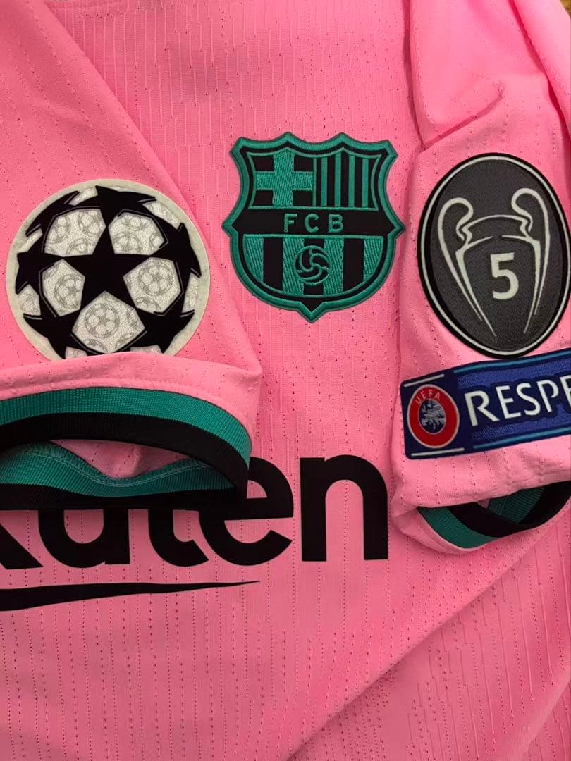 選手支給バルセロナ メッシ 20-21 ユニフォーム CL
