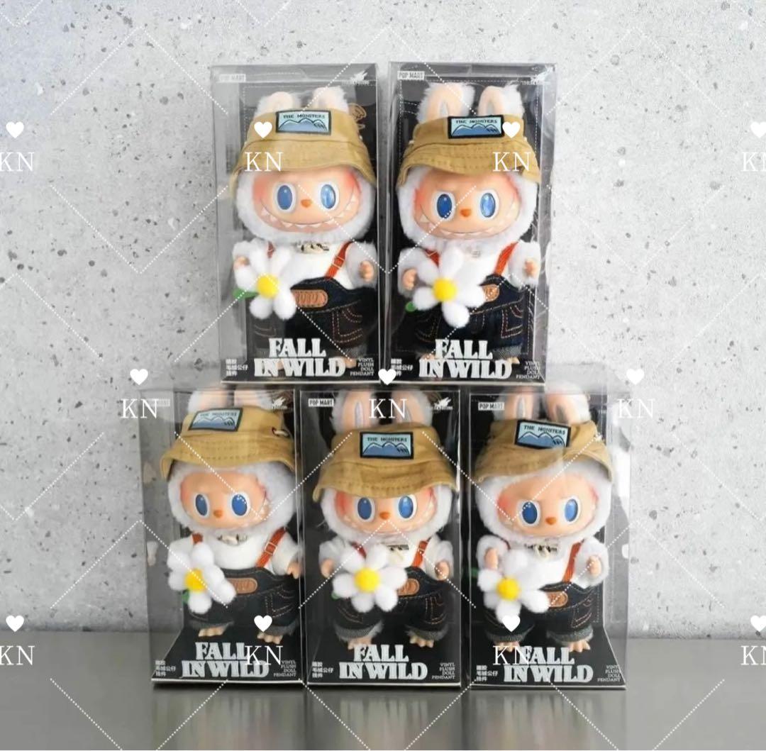 ぬいぐるみ Popmart Labubu THE MONSTERS FALL IN WILD