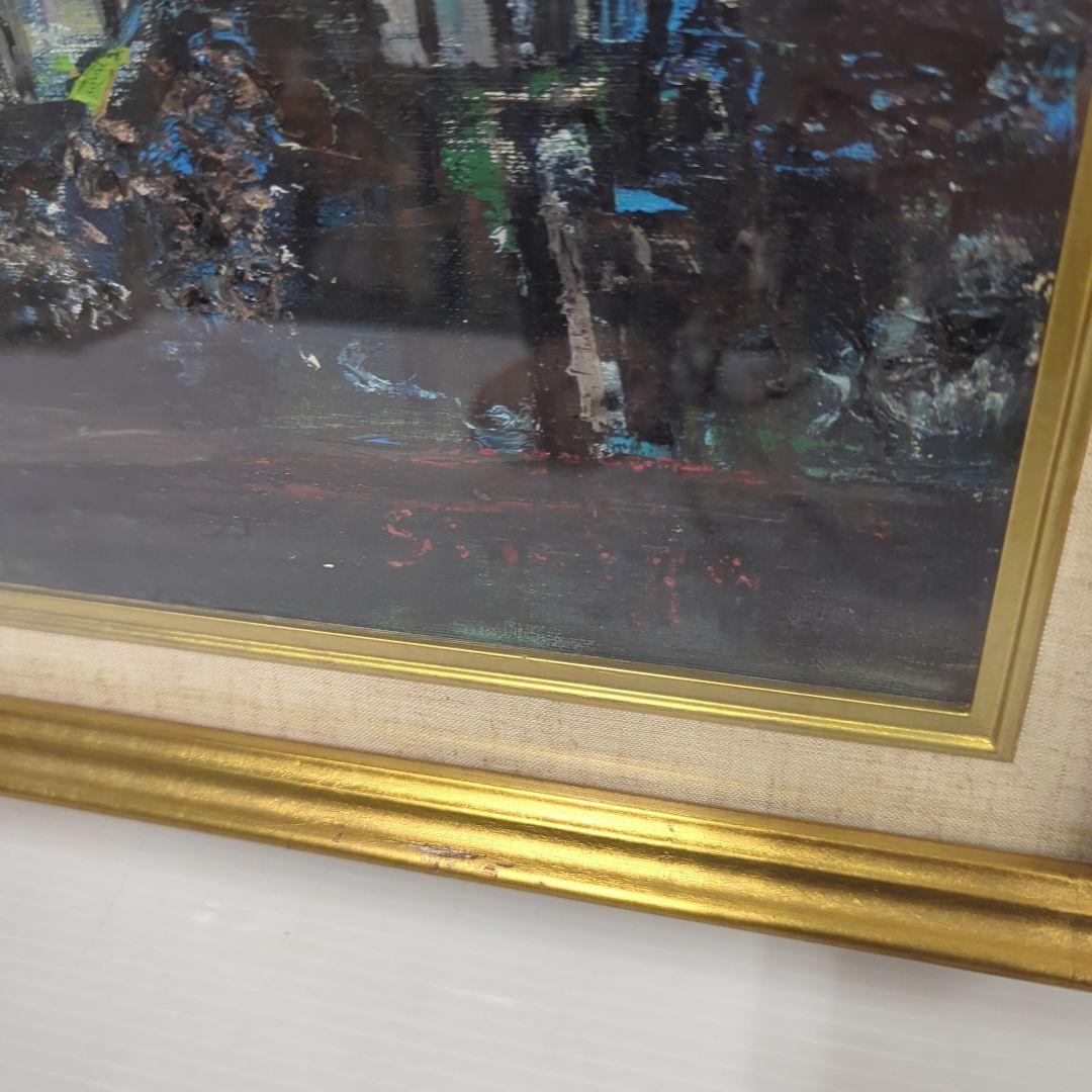 志水破魔雄 油彩F8号　直筆　額装　フォロロマーノ　ローマ