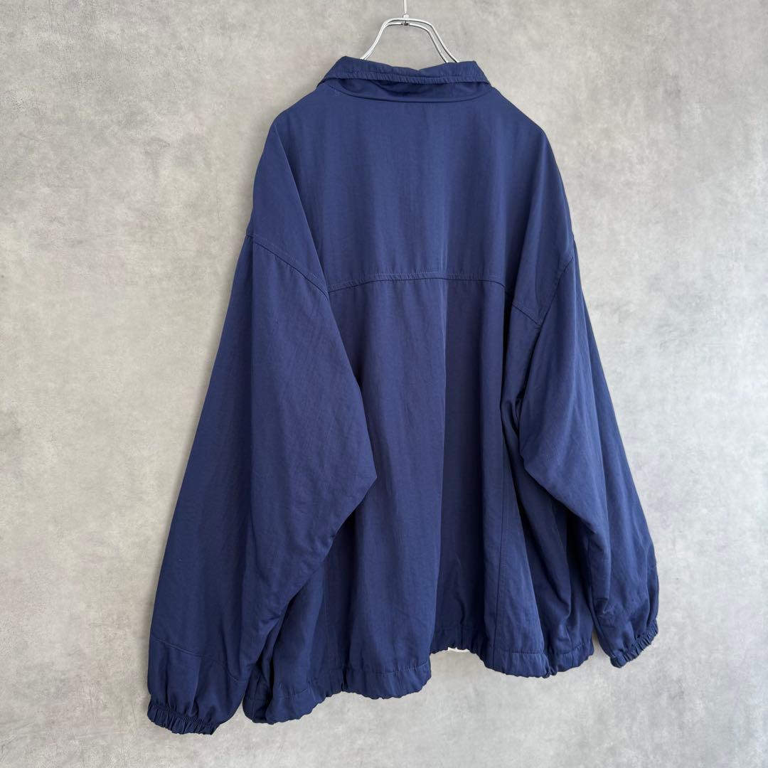 90sヴィンテージ OLD NIKE ナイキ テニスロゴ ナイロンジャケットXL