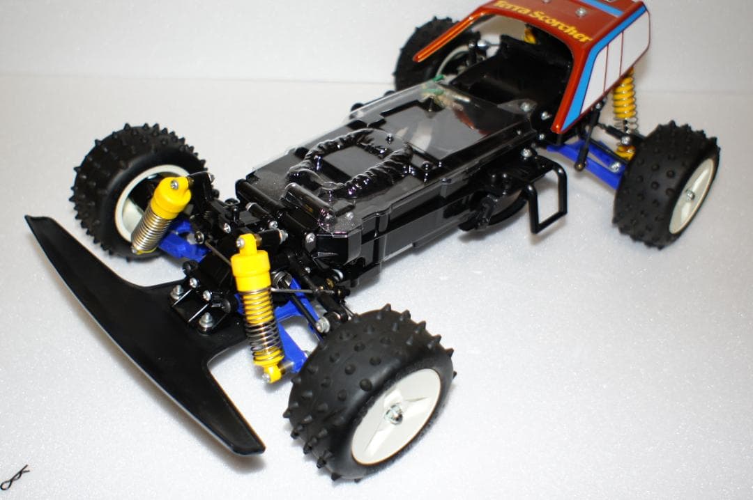 タミヤ　TAMIYA　スコーチャー（2020）シャシーのみ
