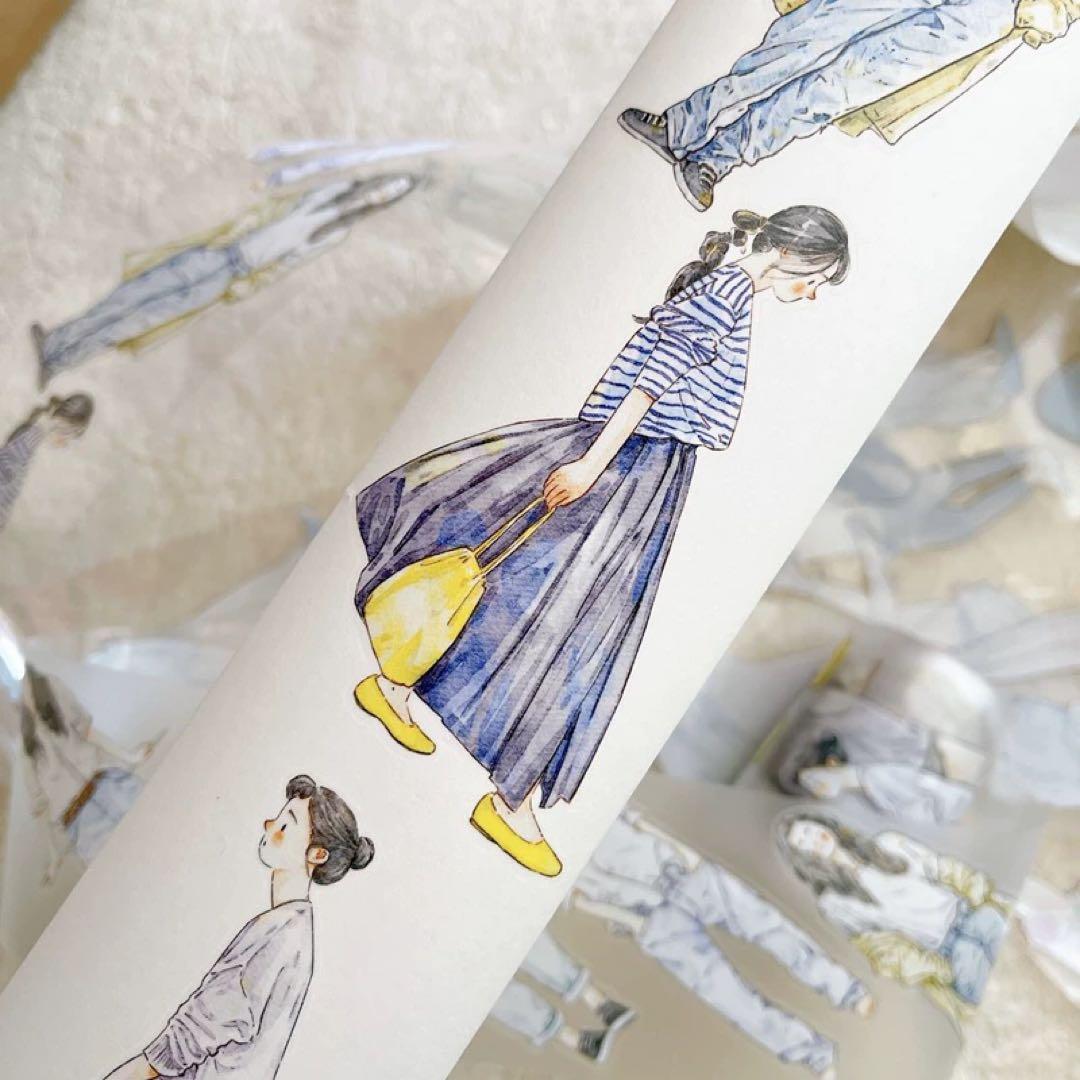 ⭐️SALE⭐️ 海马森林《悠》海外マスキングテープ　マステ 【2263】