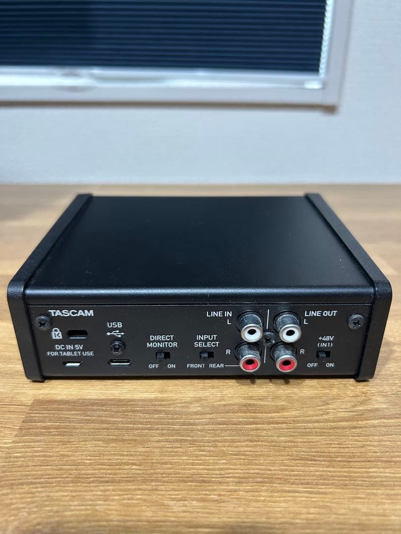 Shure MV7X + Tascam US1×2HR + XLRケーブルセット