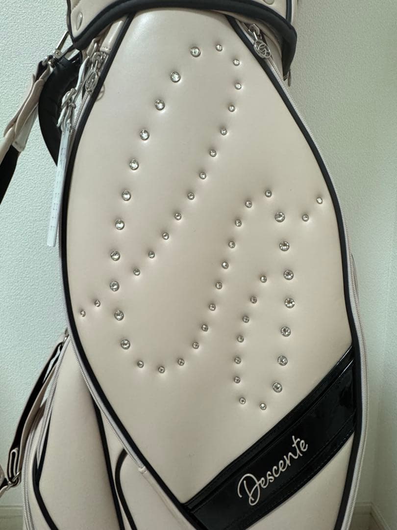 美品 Descente デサントキャディバッグ ゴルフ