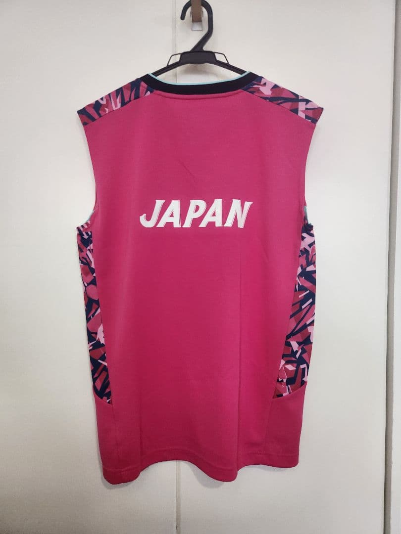 YONEX選手支給非売品 日本代表着用モデル 五輪ノースリーブシャツ桃田賢斗