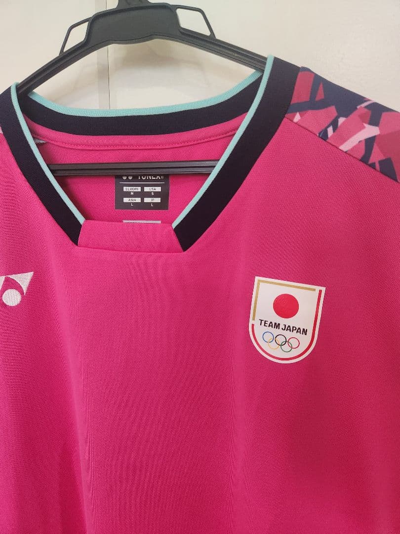 YONEX選手支給非売品 日本代表着用モデル 五輪ノースリーブシャツ桃田賢斗
