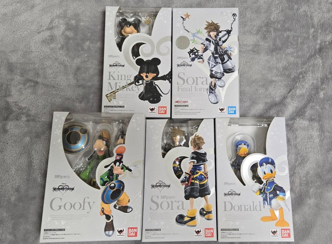 キングダムハーツ フィギュアセット5体