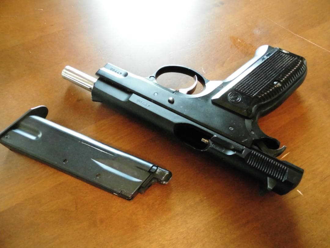 KSC　CZ75　ガスブロプラスチック製ASGK