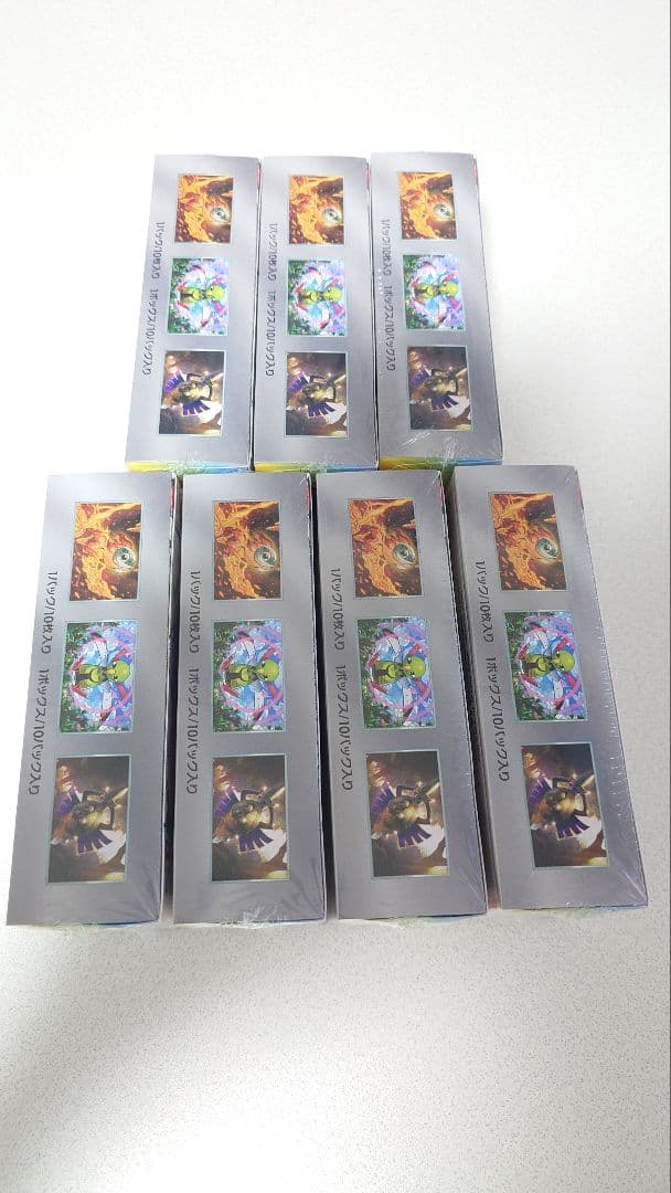 ポケモンカードゲーム テラスタルフェスex シュリンク付き 7box