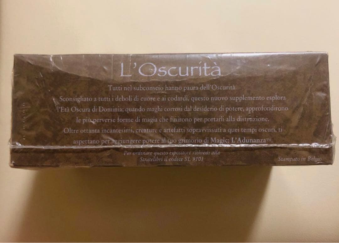 最終価格　The dark イタリア語版