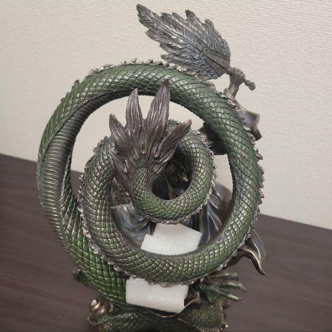 百花三国志　正子公也　諸葛亮孔明　フィギュア ブロンズ風　コールドキャスト