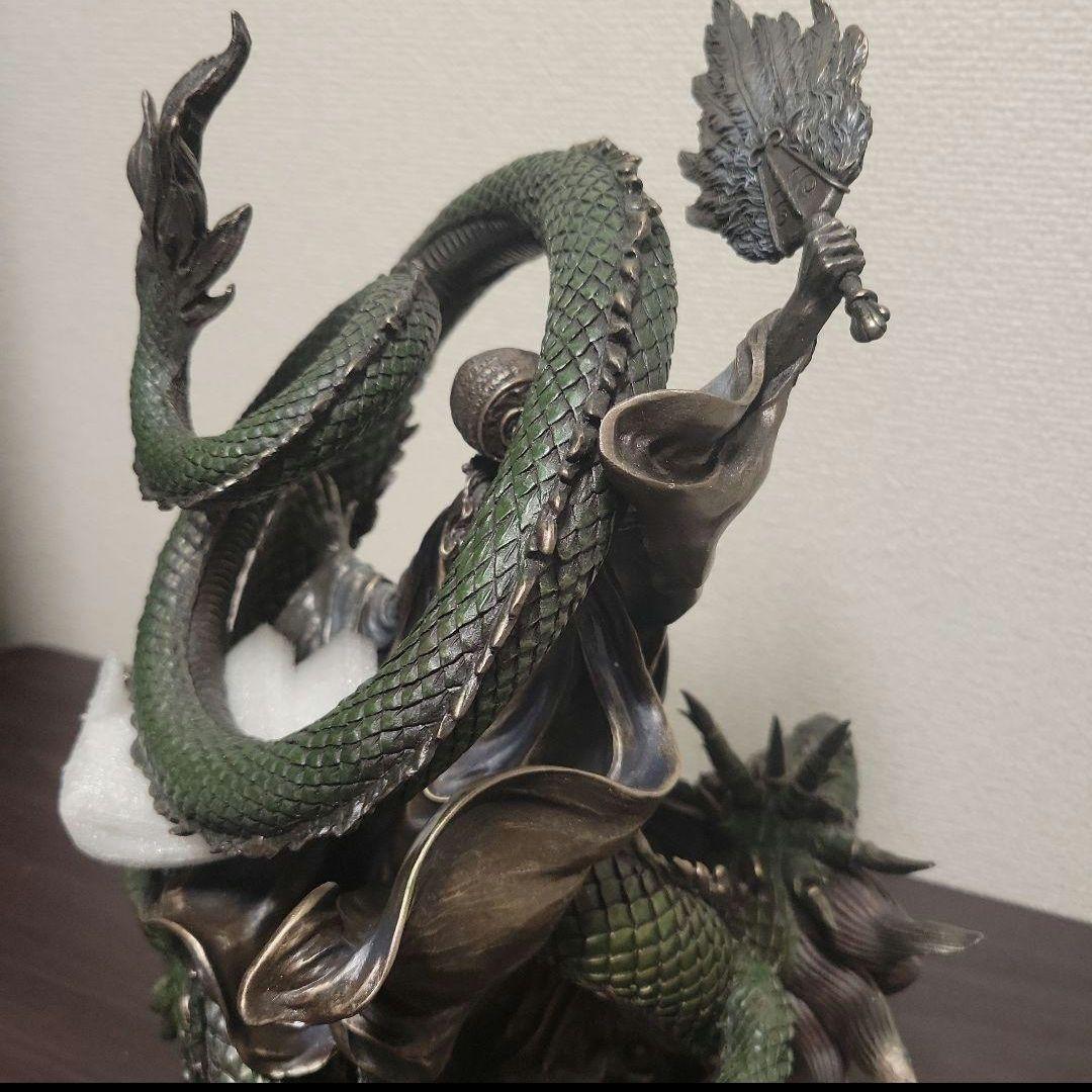 百花三国志　正子公也　諸葛亮孔明　フィギュア ブロンズ風　コールドキャスト