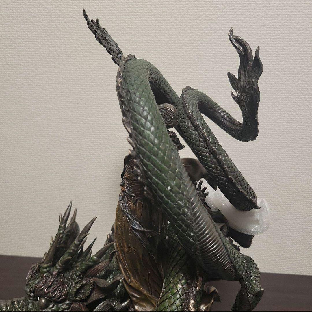 百花三国志　正子公也　諸葛亮孔明　フィギュア ブロンズ風　コールドキャスト