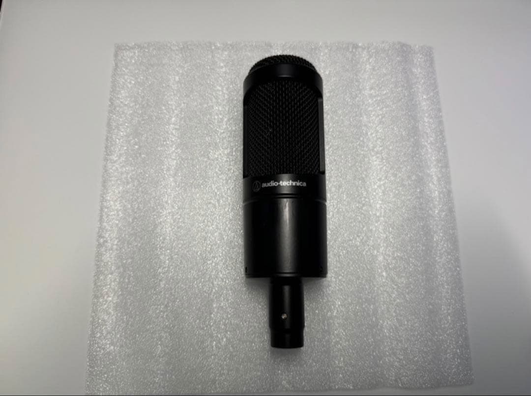オーディオテクニカ AT2035 コンデンサーマイク　XLRケーブル付き