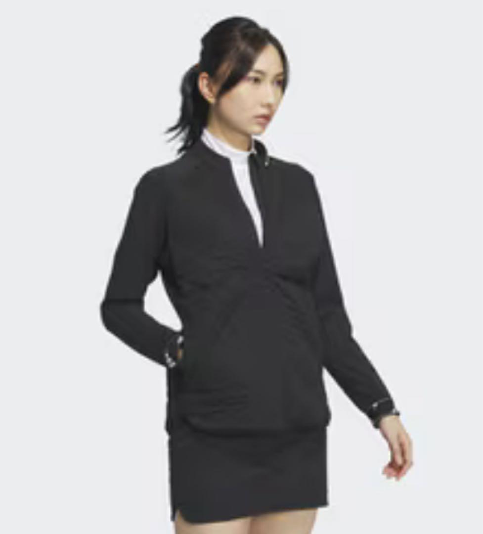 L アディダス　ゴルフ　キルトレイヤード フルジップジャケット　レディース 新品