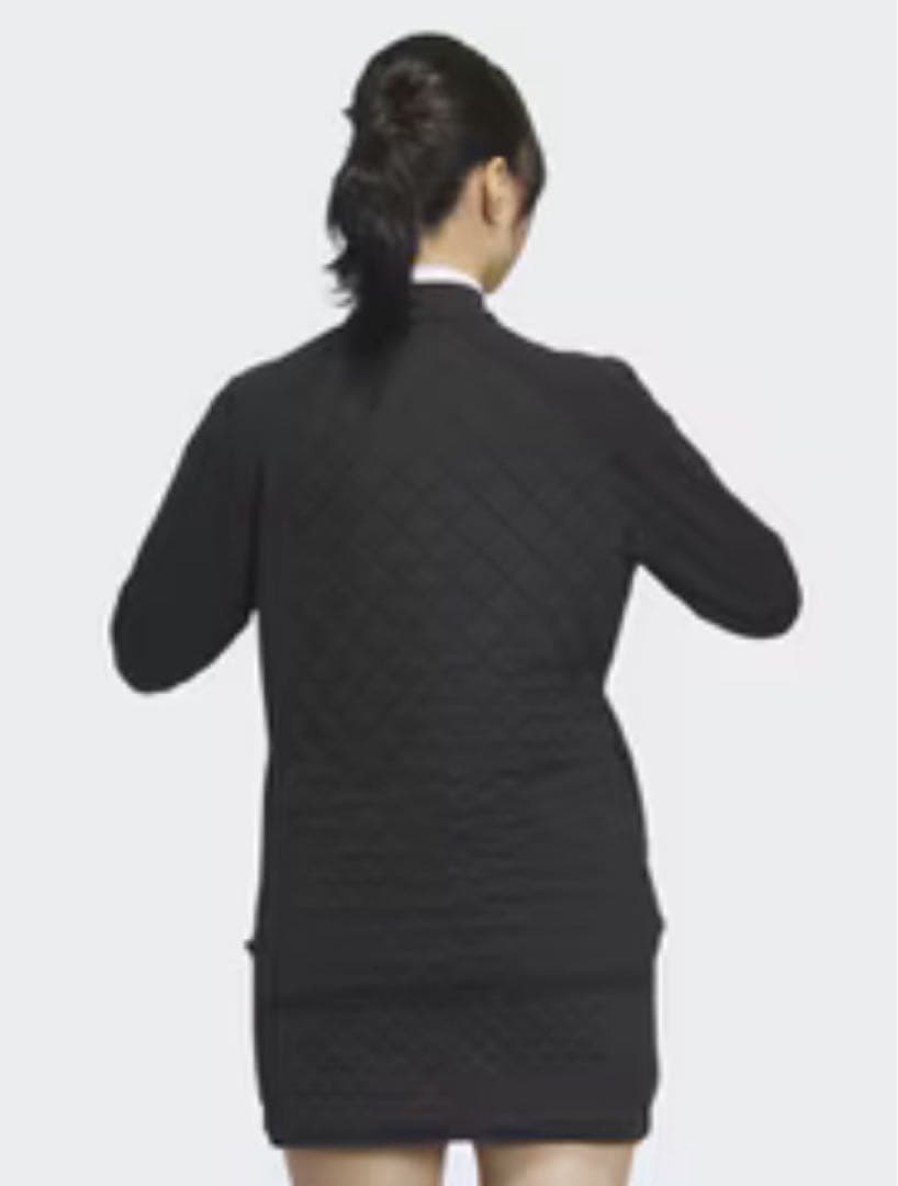 L アディダス　ゴルフ　キルトレイヤード フルジップジャケット　レディース 新品