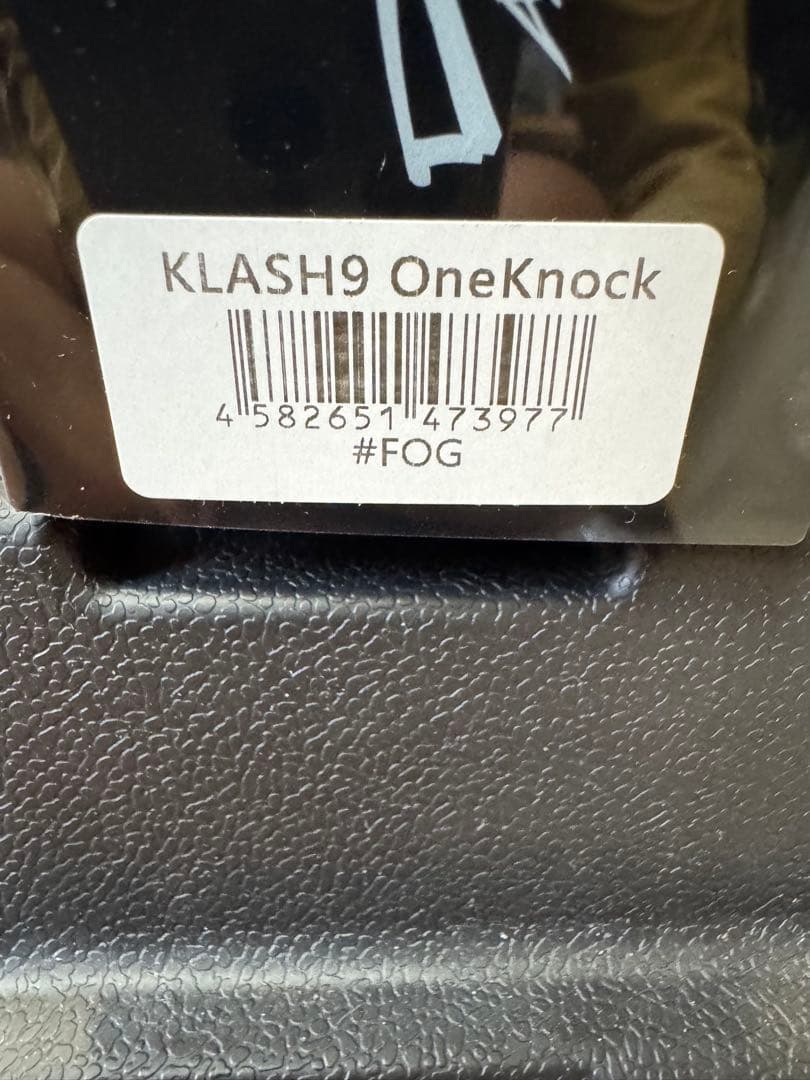 未使用DRT KLASH9 OneKnock「FOG」クラッシュ9 SUPLEX