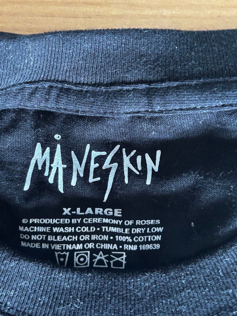 【新品】Måneskin rush! 公式ワールドツアーTシャツ XL