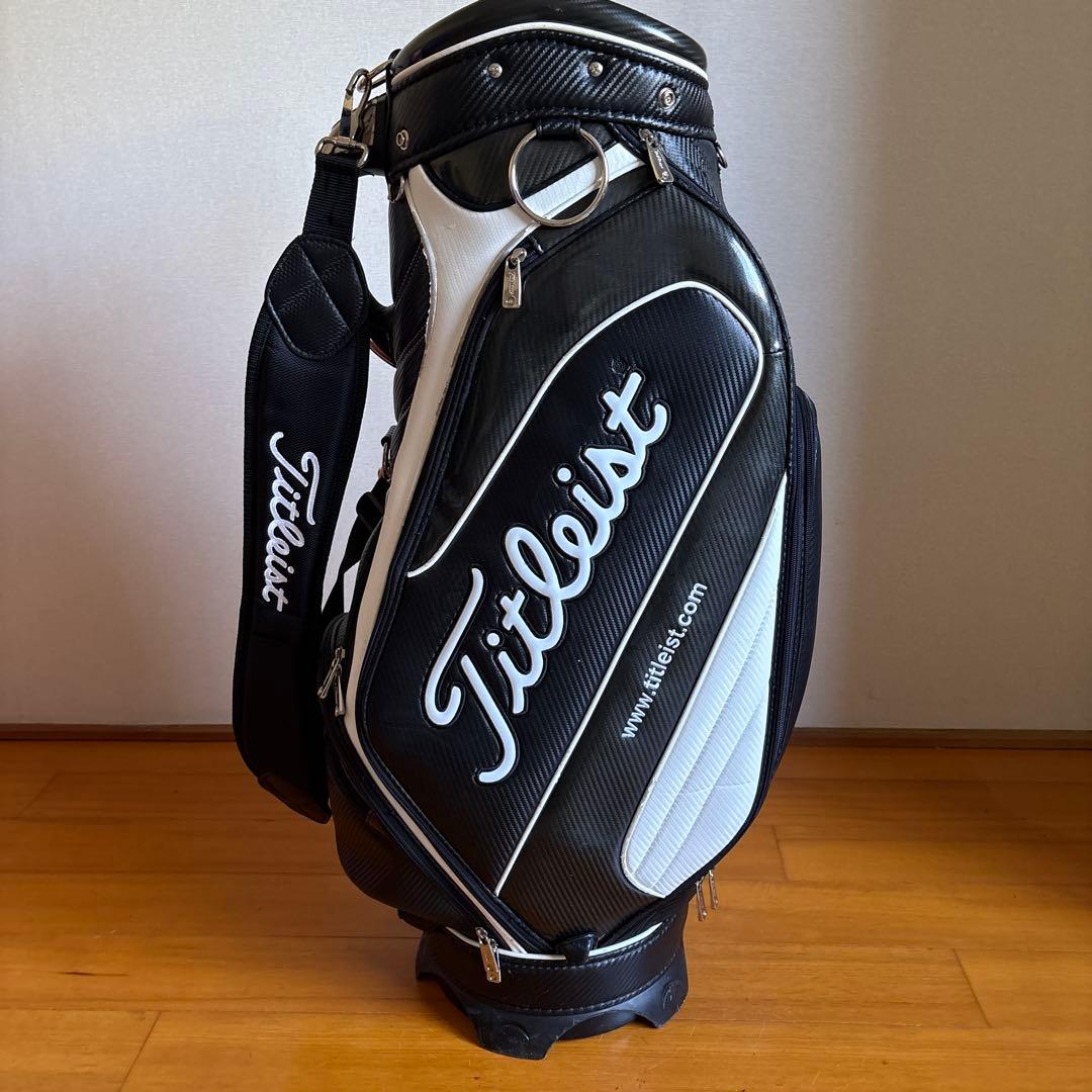 タイトリスト Titieist キャディバッグ ブラック フード無し