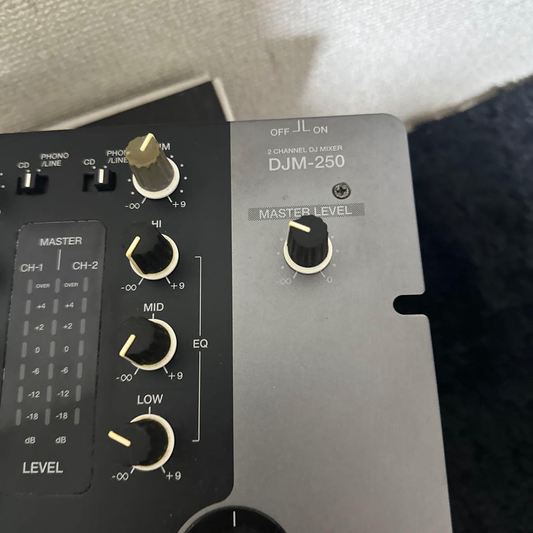 PIONEER DJM-250-K DJミキサー 箱付き