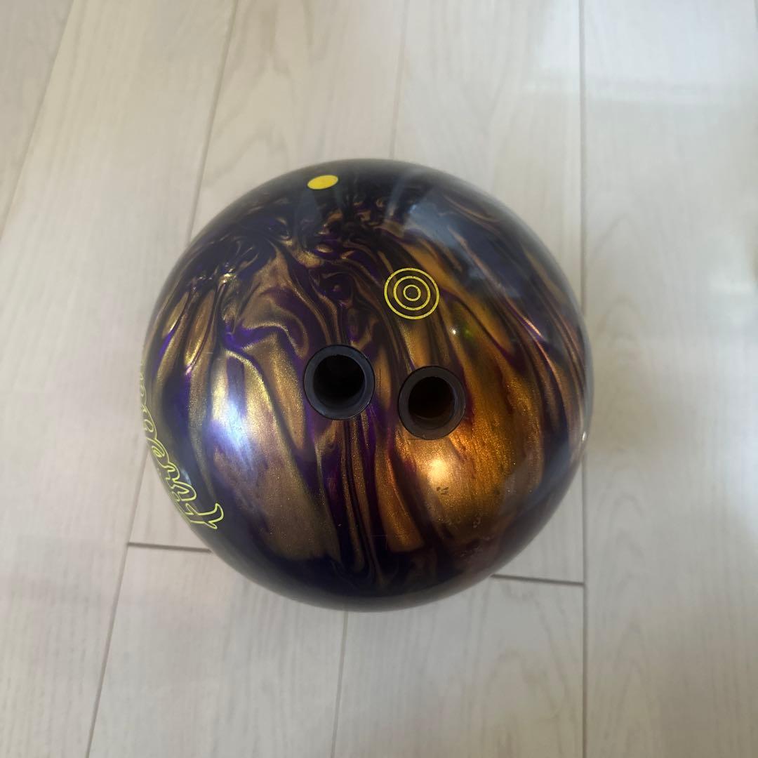 Ebonite Fireball ボウリングボール　15Ｐ中古