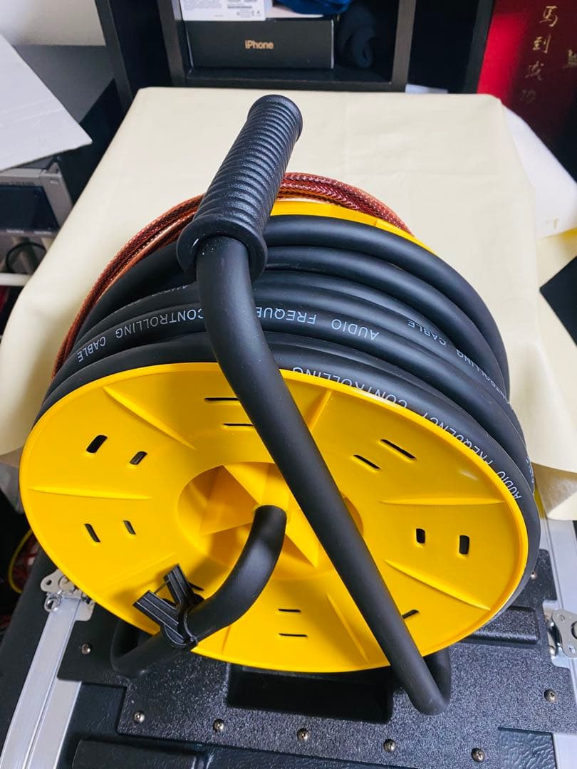 Kyoritsu AI502-25Mドラム式8CHマルチケーブル(約25m）