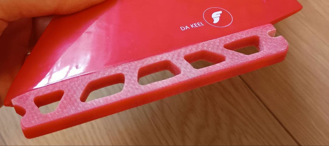 日本限定 future DA KEEL ツインフィン レッド レア