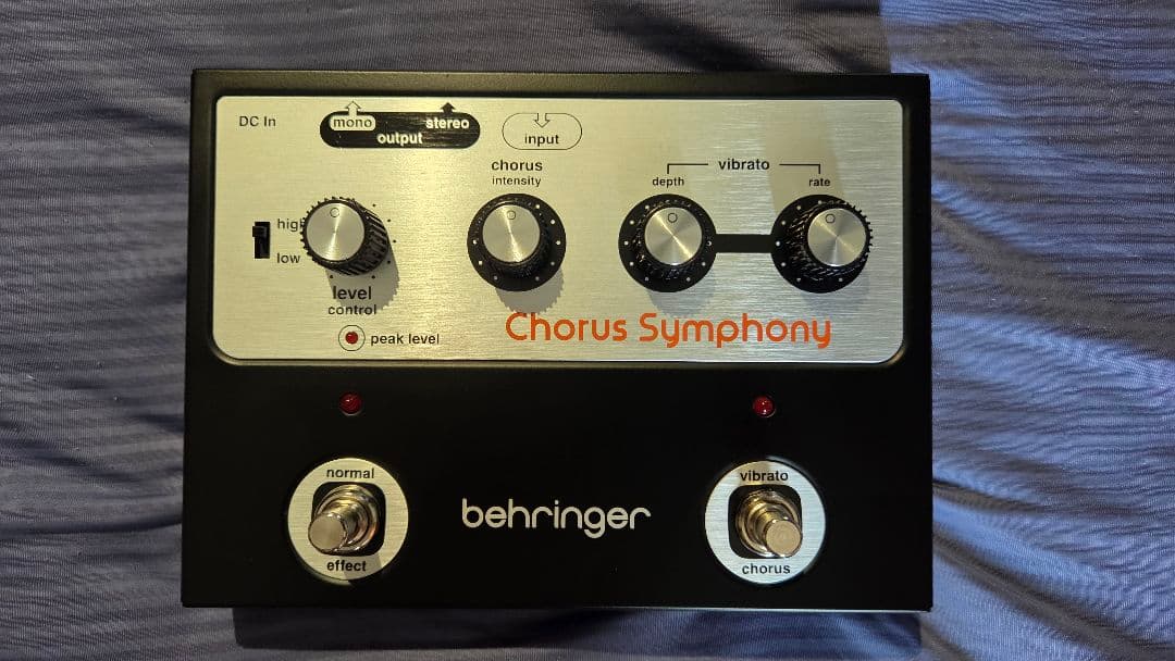 behringer Chorus Symphony ギターエフェクター