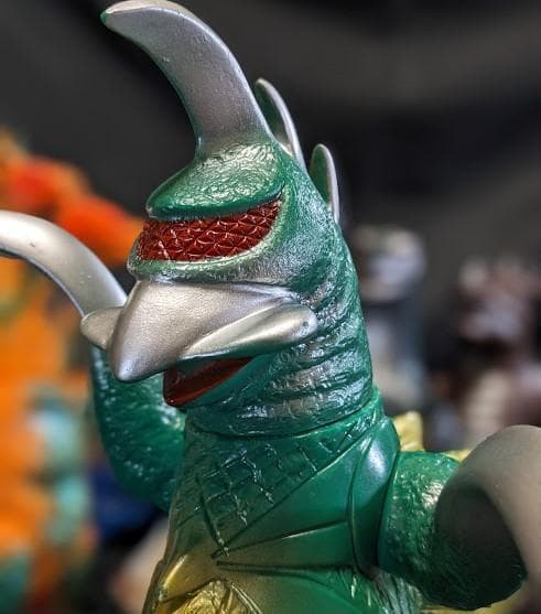 ゴジラ＆ガイガン＆キングギドラ＆アンギラス他（ブルマァク復刻）６体セット＋２