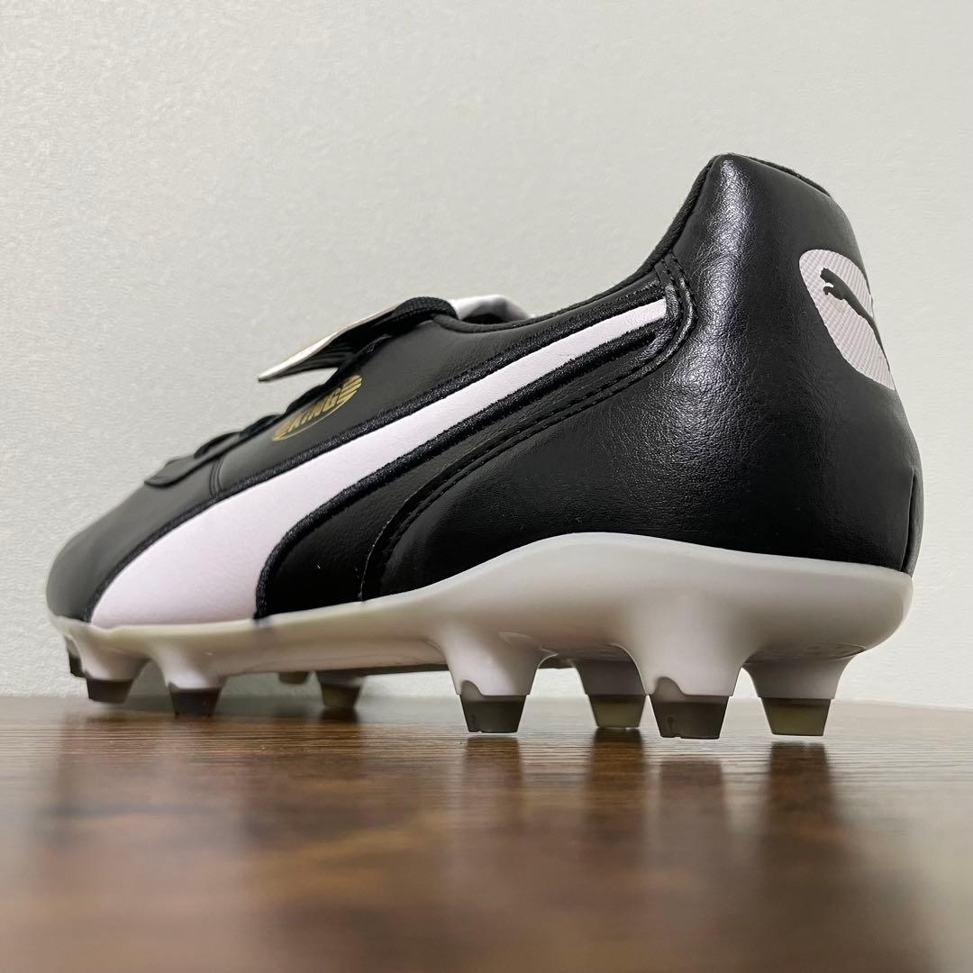 プーマ　プーマキング トップ FG　29cm　ブラック　スパイク　箱タグ無し