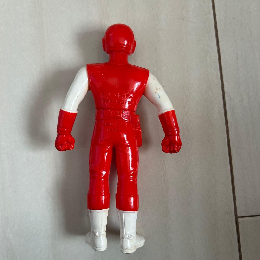 昭和レトロ　超貴重　超新星フラッシュマン　ソフビ5体セット