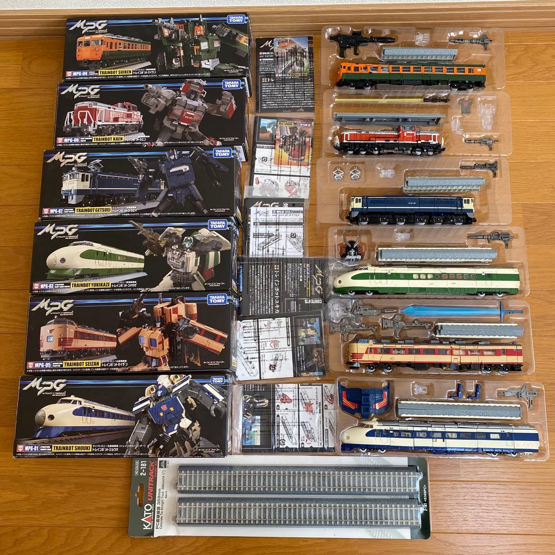 タカラトミー MPG トレインボット 6体セット