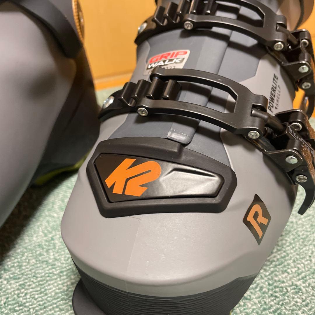 スキーブーツ K2 グレー GRIPWALK