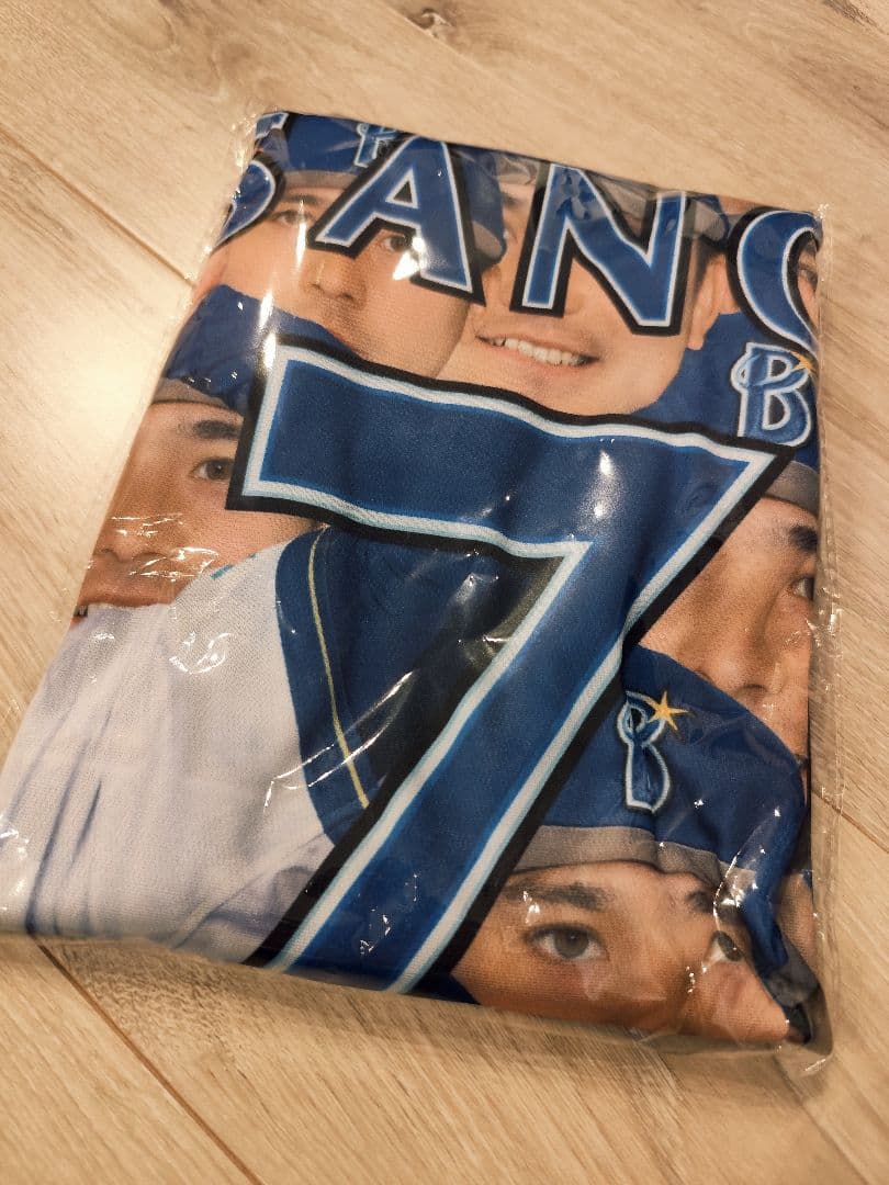 #7 佐野 横浜 DeNA ベイスターズ ファンフェスタ 総柄 Tシャツ